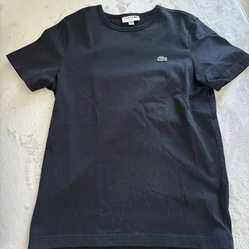 라코스테 LACOSTE 블랙 티셔츠 남성용 S 사이즈