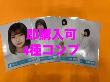 오노 마나미 히나타자카46 랜덤 브로마이드 4종 컴프 최신