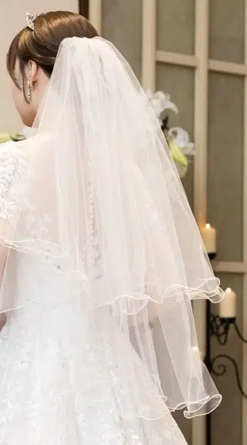 타카미 브라이덜 숏 베일 웨딩 베일 브라이덜 웨딩
