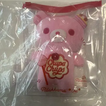 리락쿠마 츄파차프스 봉제 인형 핑크