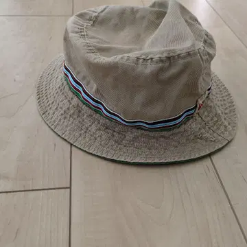 버킷 햇 베이지 그린 58cm