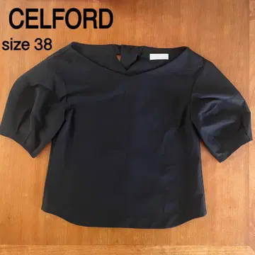 CELFORD 셀포드 블라우스 백 리본 38