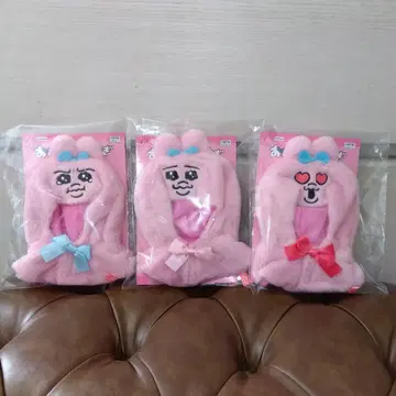 빤쮸토끼 봉제 인형 판초 전 3종 세트