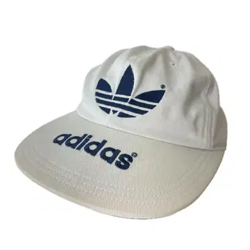 아디다스 80's 90's 로고 캡 화이트