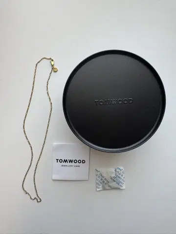 TOMWOD 톰 우드 골드 체인 목걸이 FigaroChainGold