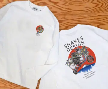 SHARES DESIGN 2025 NEW YEAR 긴팔 티셔츠
