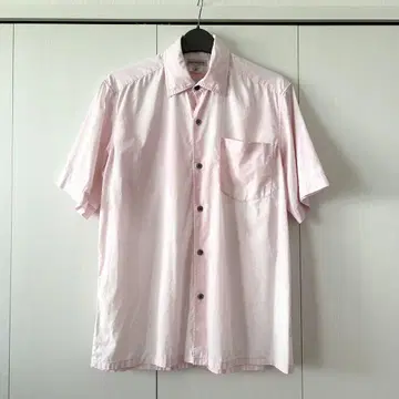드리스반노튼 핑크 셔츠 반팔 남성용 DriesVanNoten