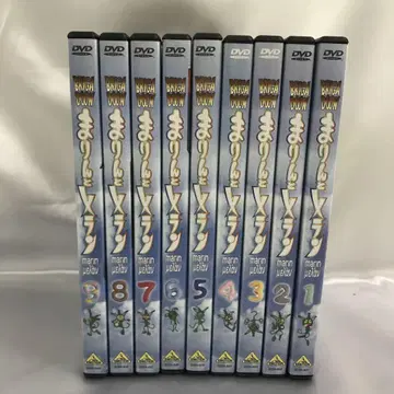 BRIGADOON 마린토와 멜란 일반 버전 전 9권 세트 DVD