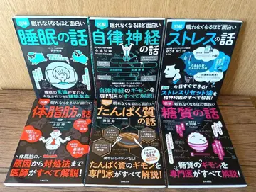 그림으로 보는 잠 못 이루게 하는 재미있는 스트레스 이야기 6권 세트