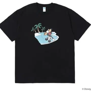 CHALLENGER 미키마우스 티셔츠 블랙