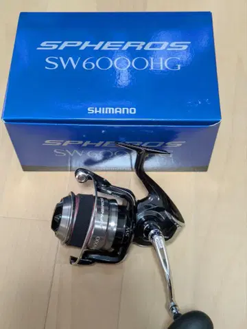 시마노 SPHEROS SW6000 HG 사용 횟수 5회 이하
