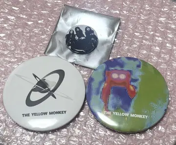 THE YELLOW MONKEY 캔뱃지 거울 3개 세트
