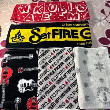 LUNA SEA j 타월 w.u.m.f