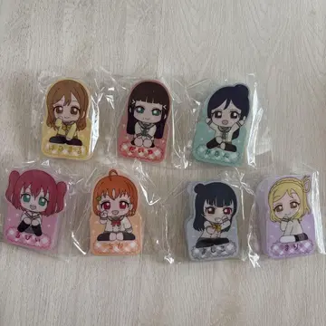 러브 라이브 선샤인 Aqours 이름 클립 세트