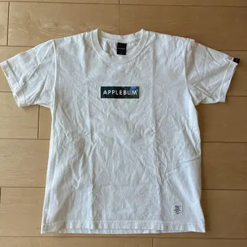 APPLEBUM 박스 로고 티셔츠