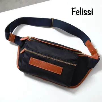 Felisi 페리지 힙색 바디 벨트 나일론 가죽