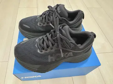HOKA BONDI 8 본다이 8 블랙 스니커즈 22.5cm