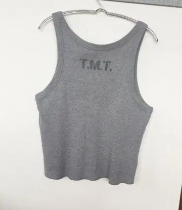 TMT 그레이 리브 탱크탑