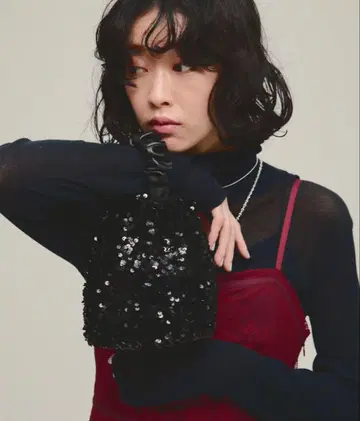 JEANASIS 지나시스 [eL] 스팽글 미니 백