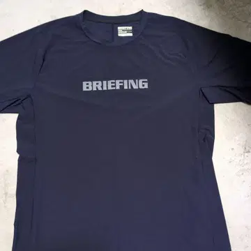 BRIEFING 네이비 티셔츠 BRM233M04