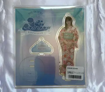 마츠오 사쿠라 2025년 유카타 아크릴 스탠드 키링 히나타자카46