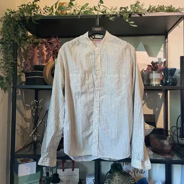 SHIRTINGS 스트라이프 긴팔 셔츠