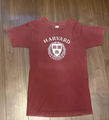 CHAMPION / 챔피언 80s 트리코 태그 HARVARD 반팔 티셔츠