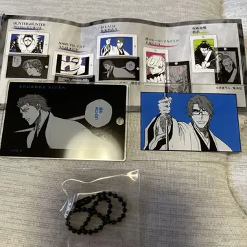 BLEACH 네이비 나염 소우스케 슬라이드 아크릴 키링