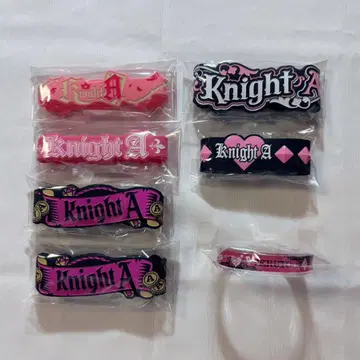 KhightA (KnightX) 테루토군 러버 밴드 아크릴 뱅글