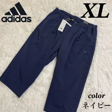 아디다스 남성용 7부 팬츠 골프 아웃도어 네이비 XL