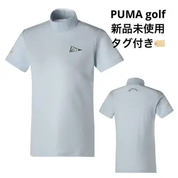 푸마 PUMA 골프 반팔 모크넥 셔츠 여성용 스포츠