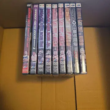 DRAGON GATE DVD 33권 묶음 판매 + 덤 1장