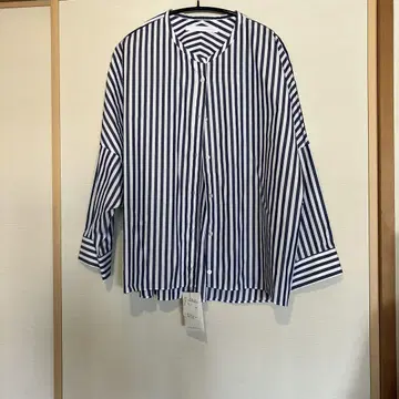 Spick & Span 스트라이프 긴팔 셔츠 F
