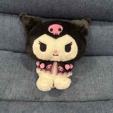 쿠로미 머리띠 산리오 퓨로랜드 봉제 인형 봉제 인형 배지