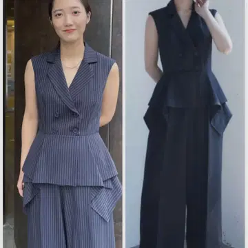 LAGUNAMOON LADY 자켓 디자인 콤비네존 SCOTCLUB