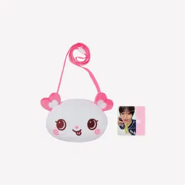 NCT WISH WISH 축제 미니백 파우치 트레이딩 카드 포함 사쿠야