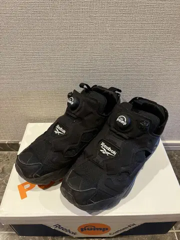 Reebok Pump 스니커즈 블랙 인스타펌프 퓨리 블랙