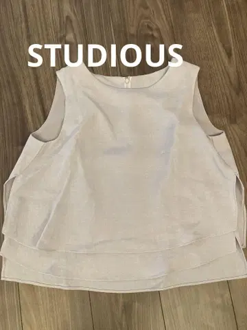 STUDIOUS 린넨 레이어드 탑