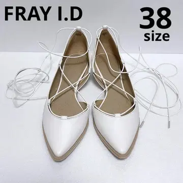 FRAY I.D 플랫슈즈 레이스업 샌들 레이스업 리본