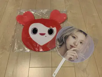 TWICE 채영 부채 부채 케이스