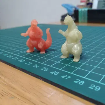 고질라 & 메카 고질라 밴딩 인형 2개 세트