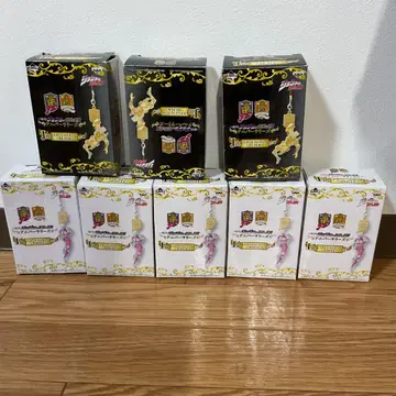 제일복권 죠죠의 기묘한 모험 기념일 스트랩 8개 세트