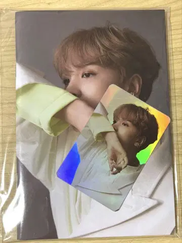 헤창 노트와 홀로그램 포토 카드 세트