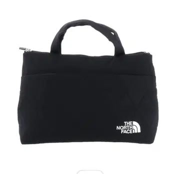 THE NORTH FACE 퀼팅 토트백 블랙