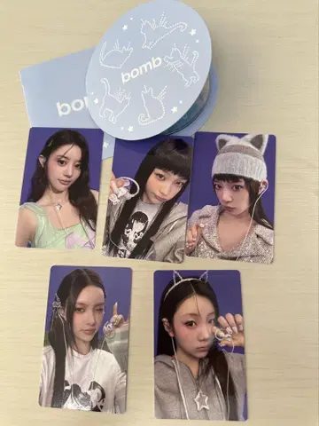 ILLIT 이어모니 bomb 트레이딩 카드