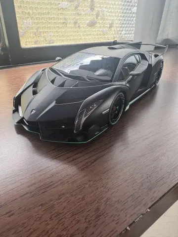 오토 아트 1/18 람보르기니 베네노 매트 블랙