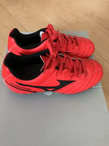 Mizuno Monarcida Neo 레드 축구 19cm