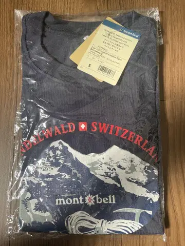 mont-bell Eiger Grindelwald 티셔츠 S 네이비