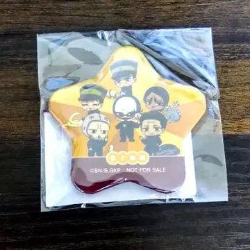 골든 카무이 금 카무이 도부 동물공원 콜라보 제7사단 별 모양 캔뱃지
