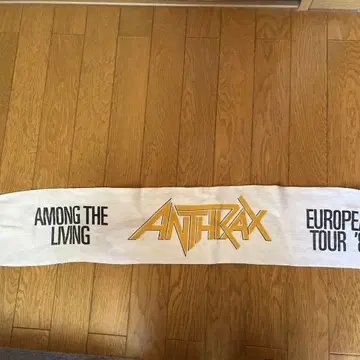 ANTHRAX EUROPEAN TOUR '87 타월